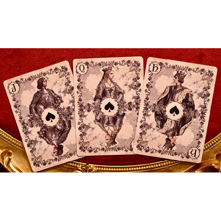 Wars of the Roses (Blue Tuck-2nd Edition Edge-dyed) Playing Cards