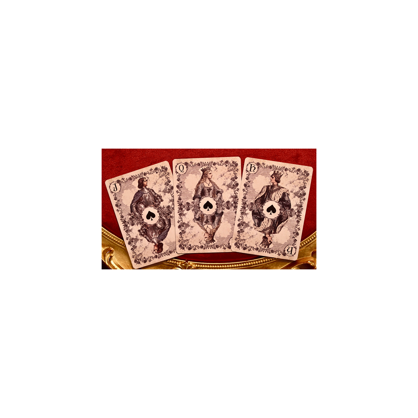 Wars of the Roses (Blue Tuck-2nd Edition Edge-dyed) Playing Cards