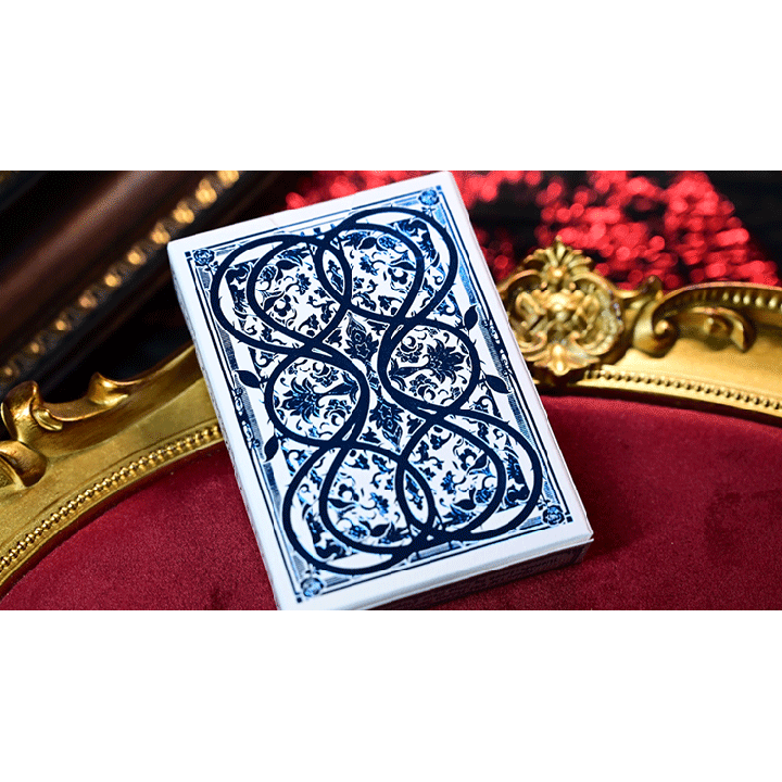 Wars of the Roses (Blue Tuck-2nd Edition Edge-dyed) Playing Cards