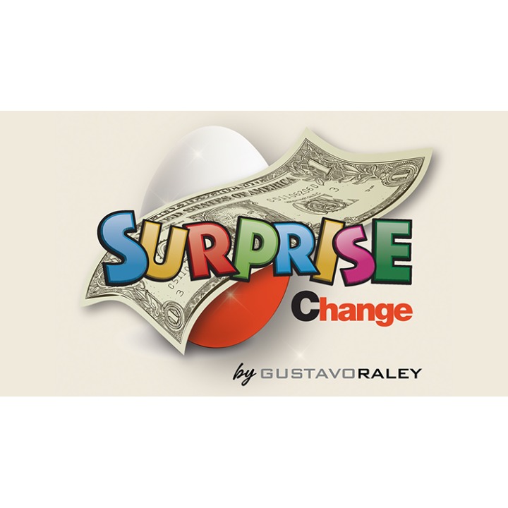 Surprise Change (Gimmicks and Online Instructions) by Gustavo Raley