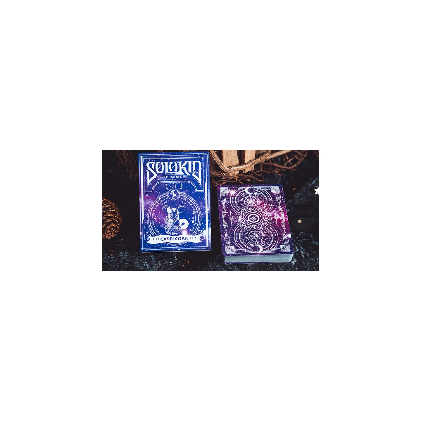 Solokid Constellation Series V2 (Capricorn) Playing Cards by Solokid Playing Card Co.