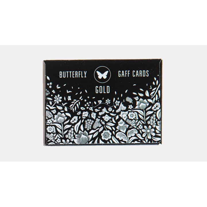 Gaff pack for Butterfly Playing Cards Marked (Black and Gold) by Ondrej Psenicka