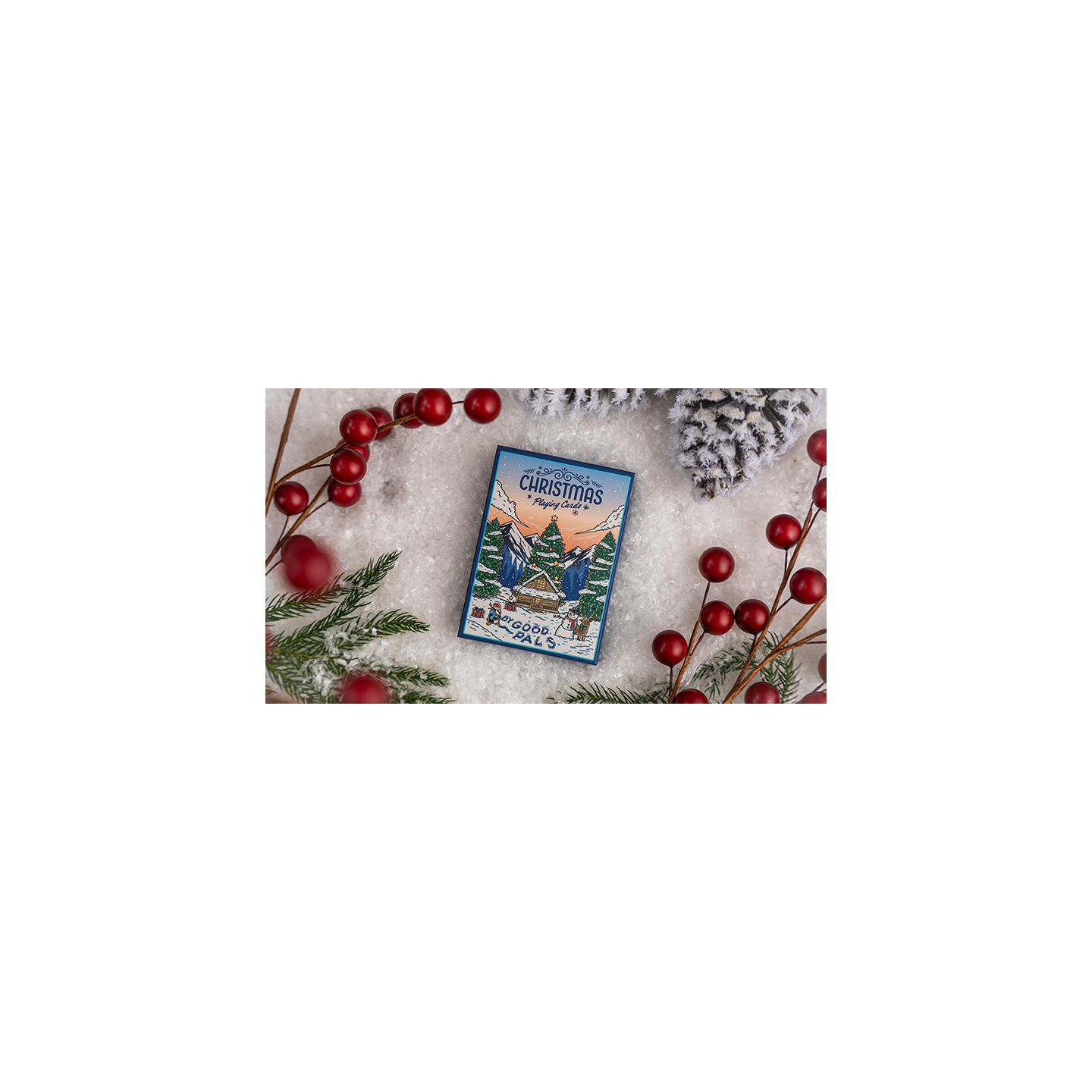 Good Pals Christmas (Snow Globe Limited Edition) Playing Cards