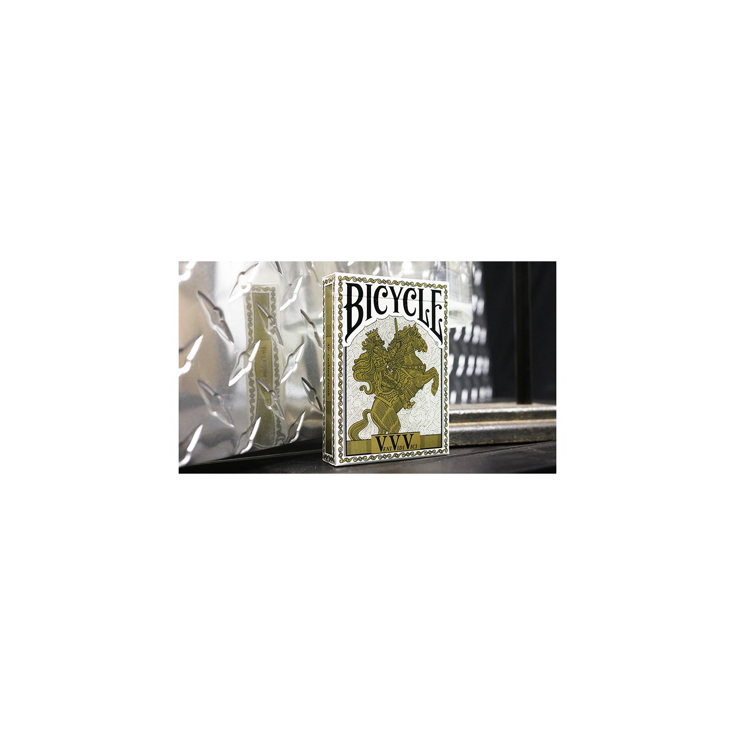 Bicycle VeniVidiVici Metallic Playing Cards by Collectable Playing Cards