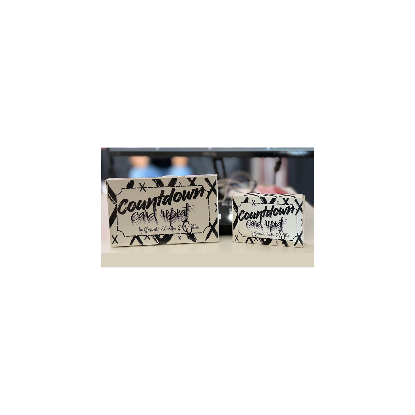 Countdown Repeat by Gonzalo Albiñana & CrazyJokers (Poker Size)