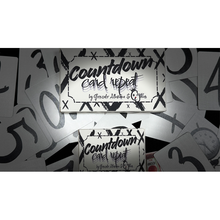 Countdown Repeat by Gonzalo Albiñana & CrazyJokers (Poker Size)