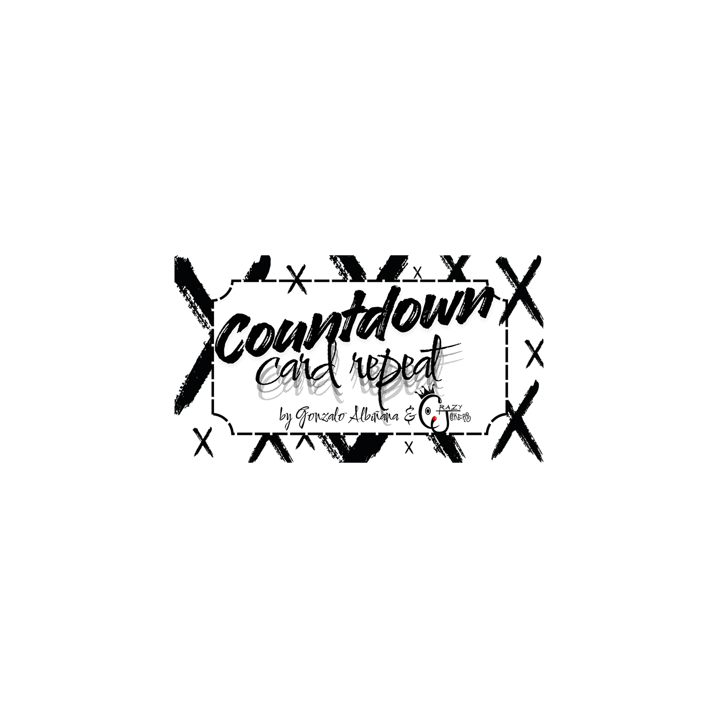 Countdown Repeat by Gonzalo Albiñana & CrazyJokers (Parlor/Stage Size)
