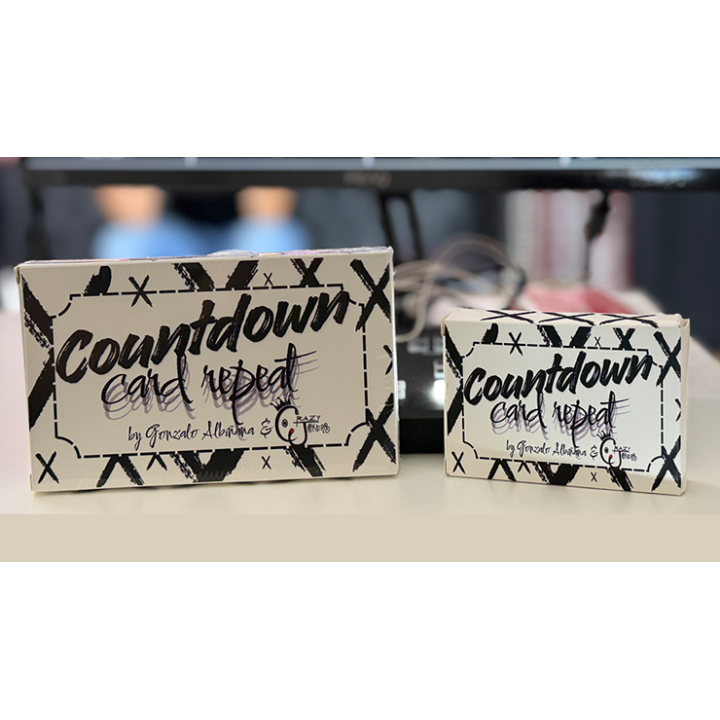 Countdown Repeat by Gonzalo Albiñana & CrazyJokers (Parlor/Stage Size)