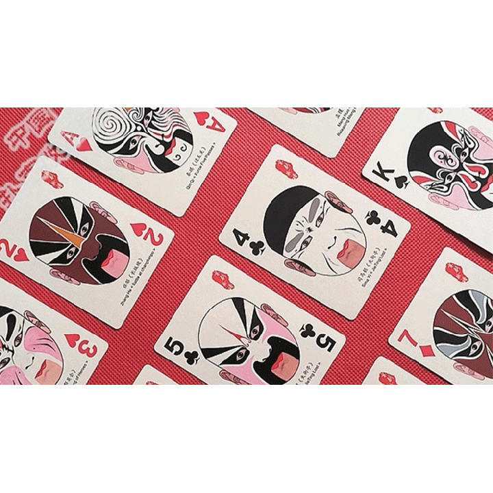 The Three Kingdoms of Peking Opera  Playing Cards