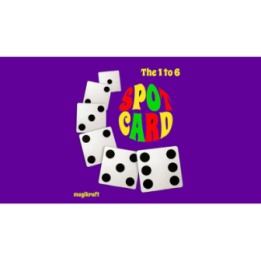1 TO 6 SPOT CARD by Martin Lewis