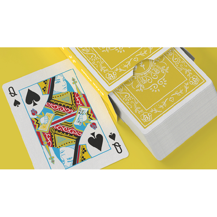 Black Roses Sunny Days Playing Cards