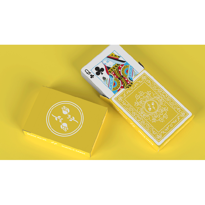 Black Roses Sunny Days Playing Cards
