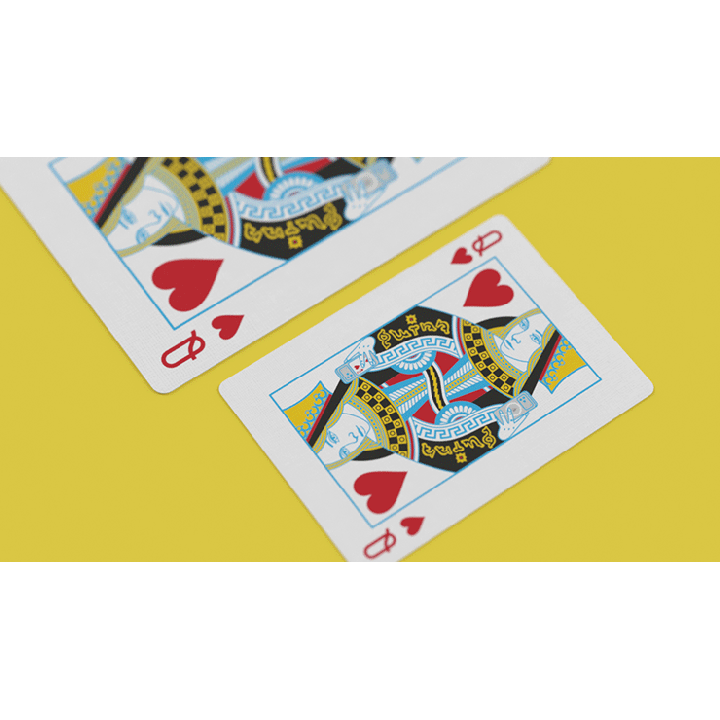 Black Roses Sunny Days Mini Playing Cards