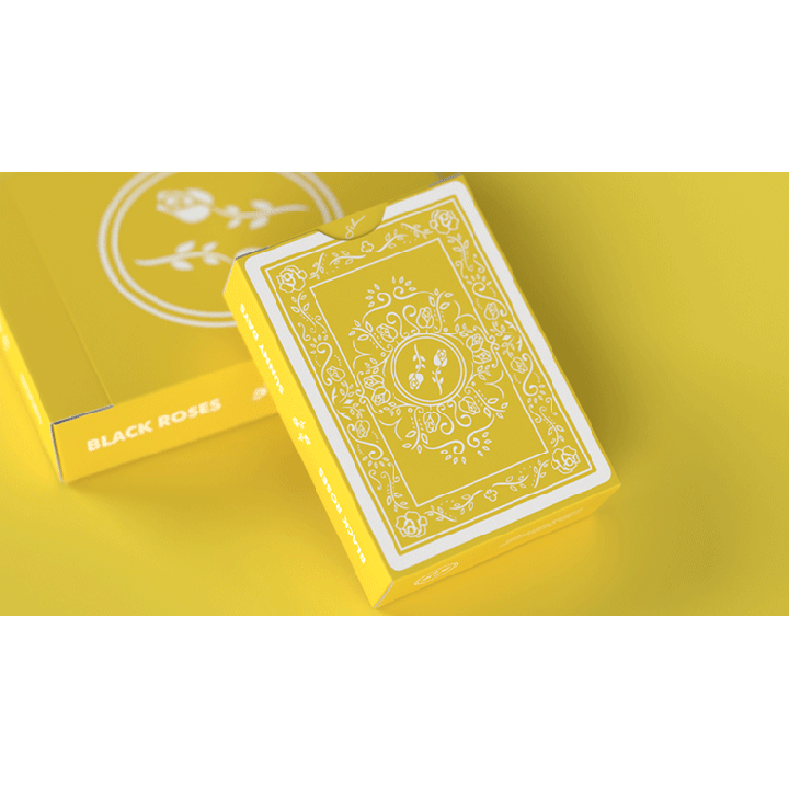 Black Roses Sunny Days Mini Playing Cards