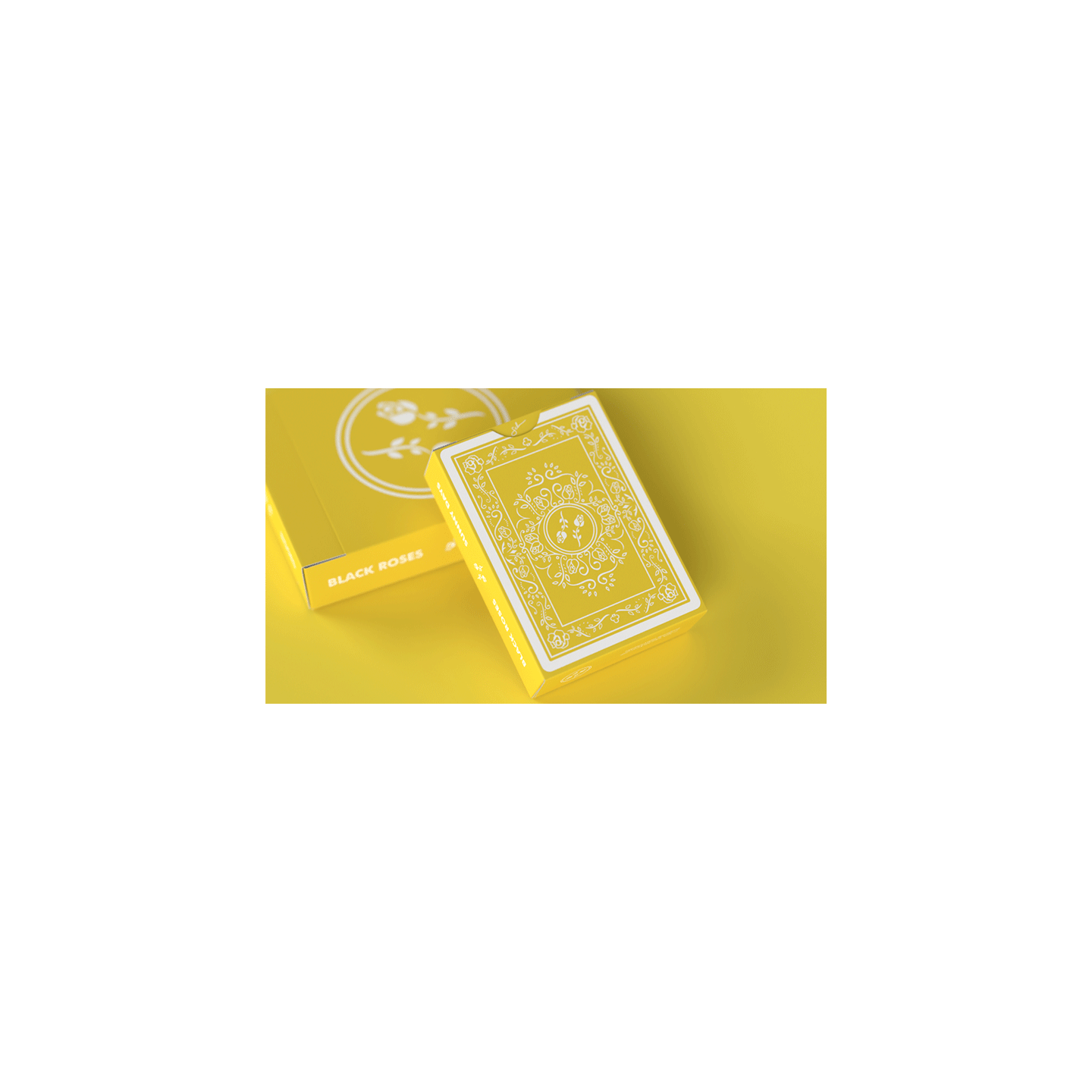 Black Roses Sunny Days Mini Playing Cards