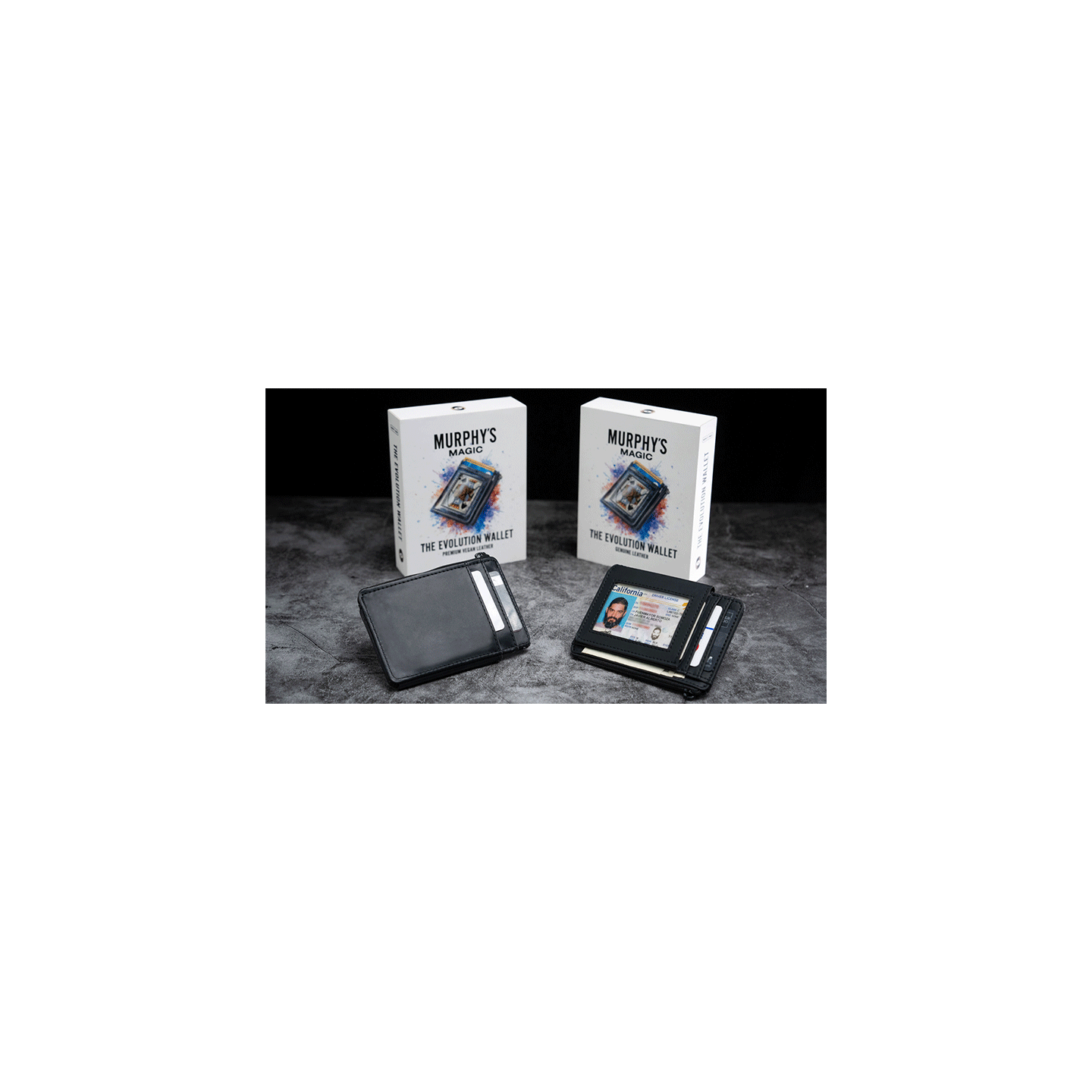 Evolution Wallet (Vegan Leather) by Javier Fuenmayor