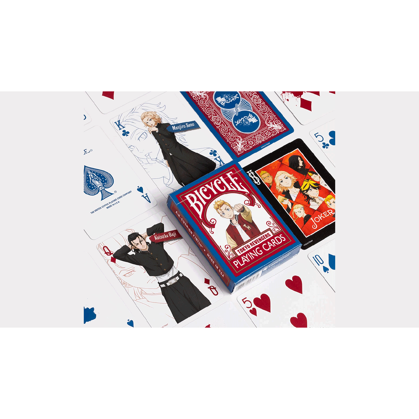 Bicycle Tokyo Revengers Playing Cards by US Playing Card Co