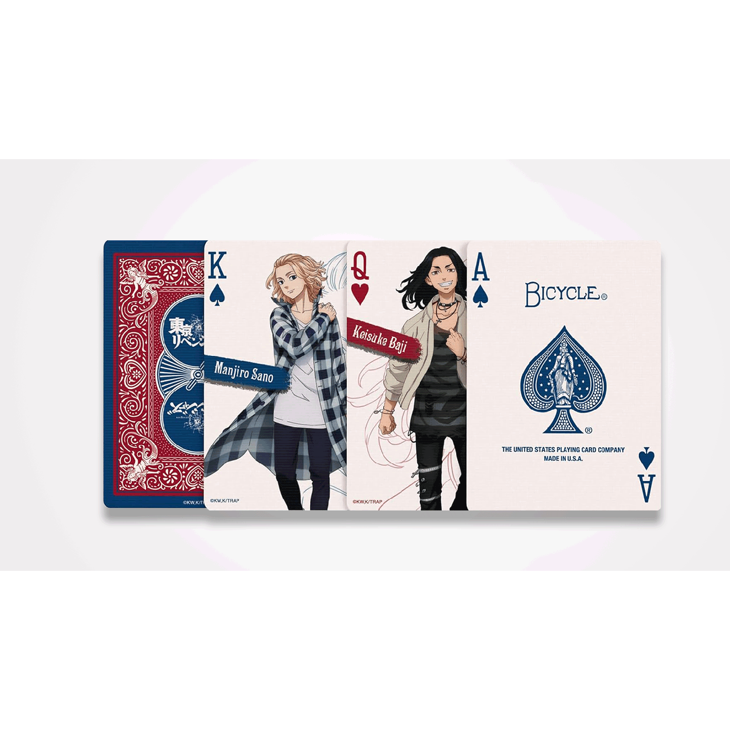 Bicycle Tokyo Revengers Playing Cards by US Playing Card Co