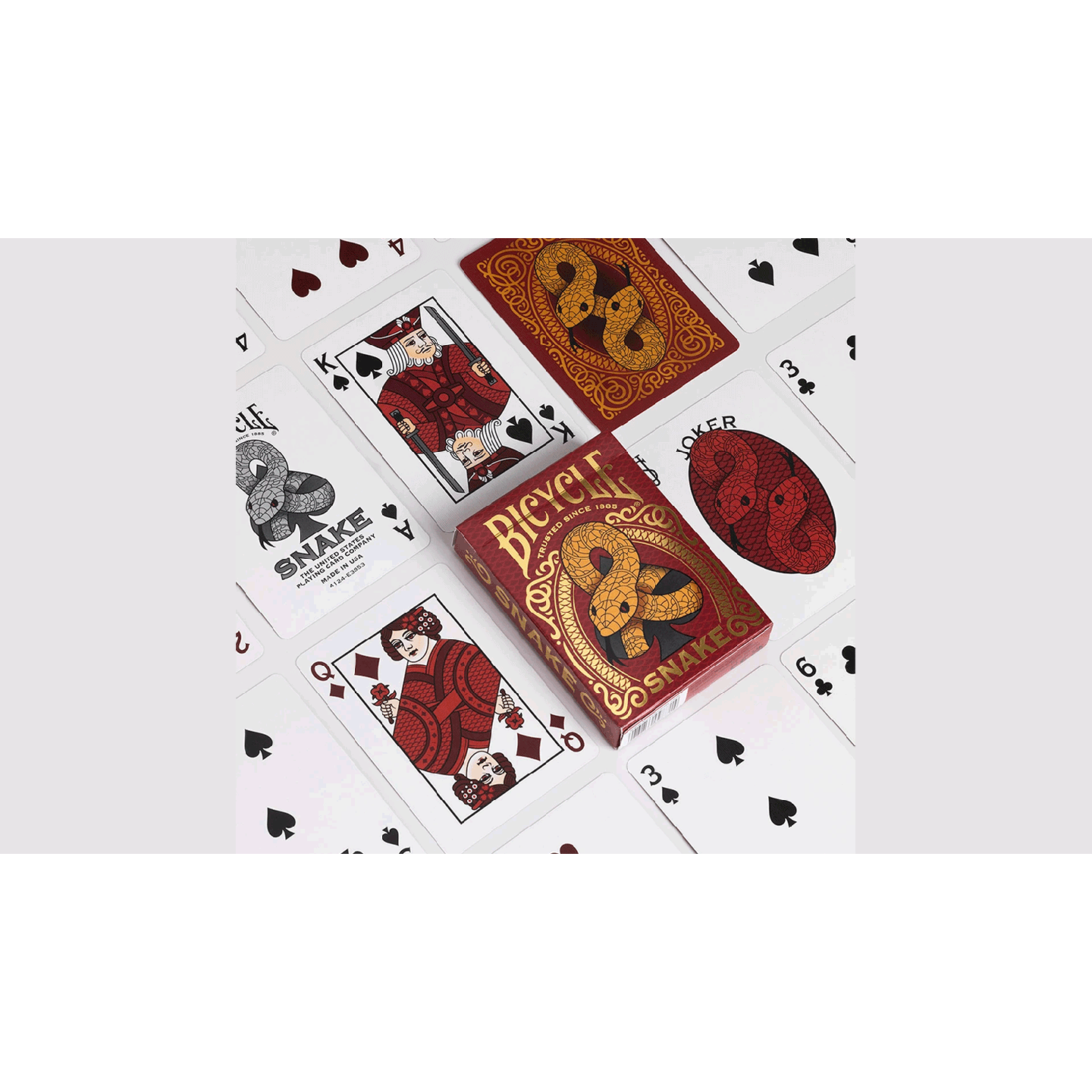Bicycle Snake Playing Cards