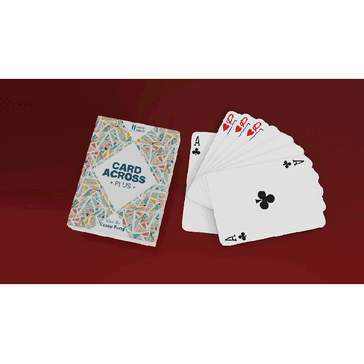 Card Across Plus by Casey Tang & IARVEL MAGIC (Red)