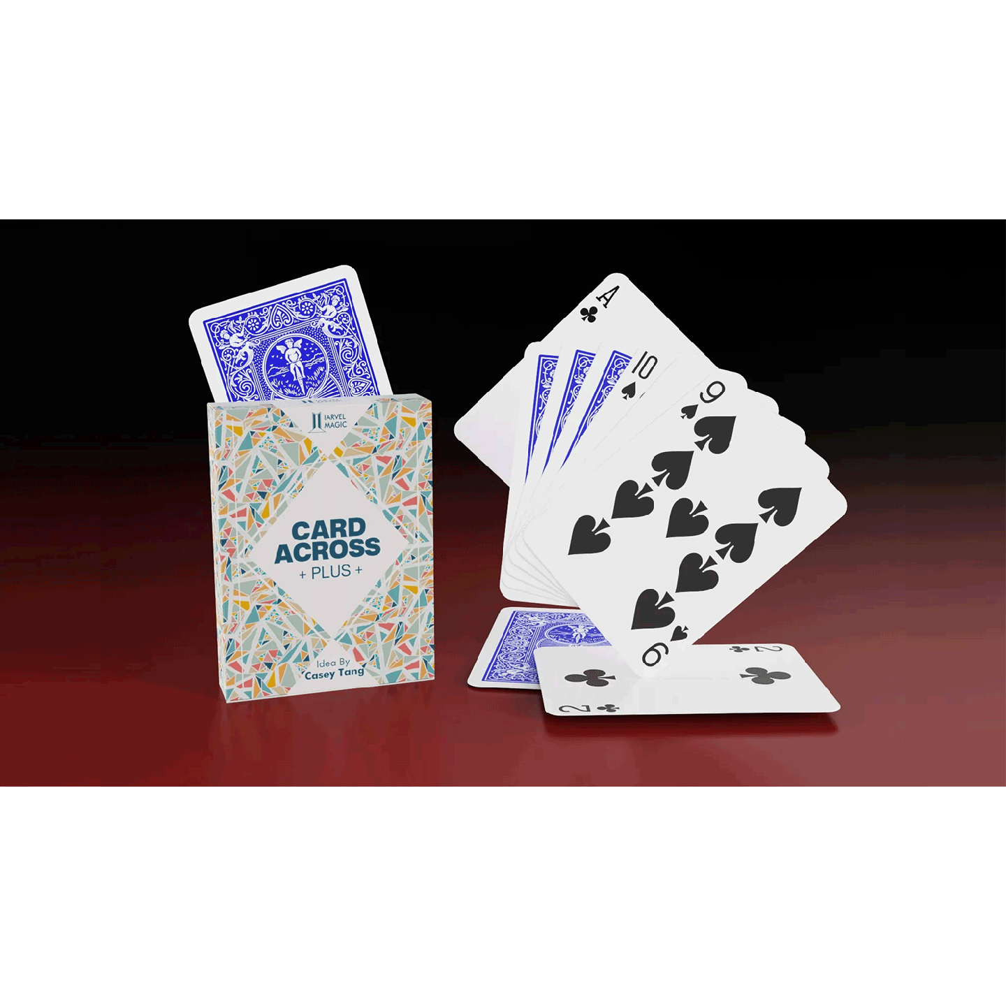 Card Across Plus by Casey Tang & IARVEL MAGIC (Blue)