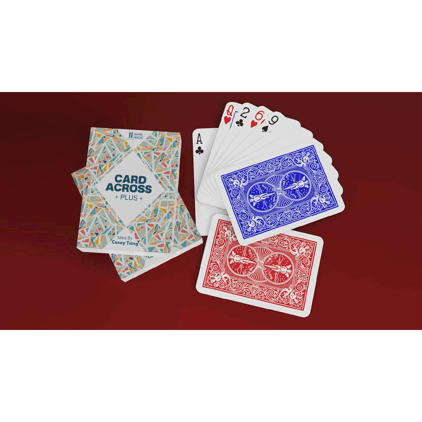 Card Across Plus by Casey Tang & IARVEL MAGIC (Blue)