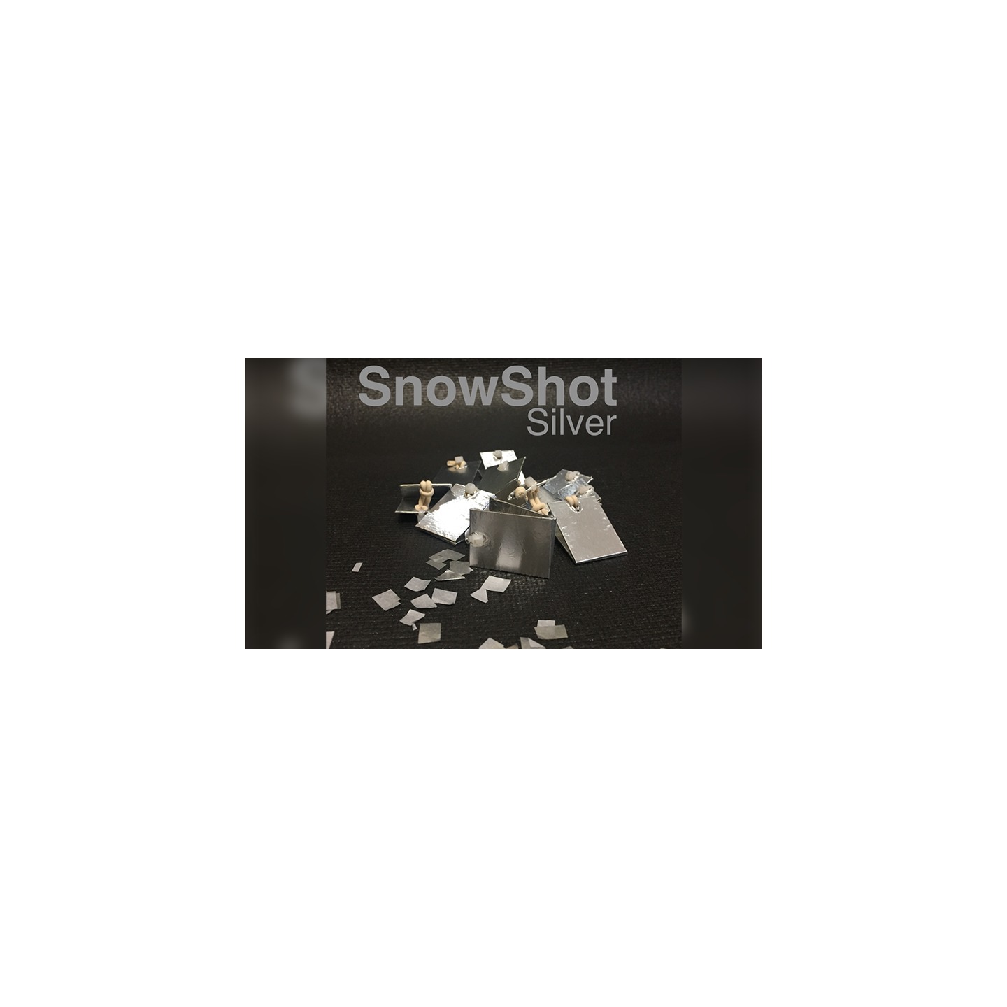 SnowShot SILVER (10 ct.) by Victor Voitko (Gimmick and Online Instructions)