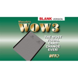 WOW 3.0 Blank (Gimmick and Online Instruction) by Masuda