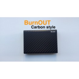 BURNOUT 2.0 CARBON BLACK by Victor Voitko (Gimmick and Online Instructions)