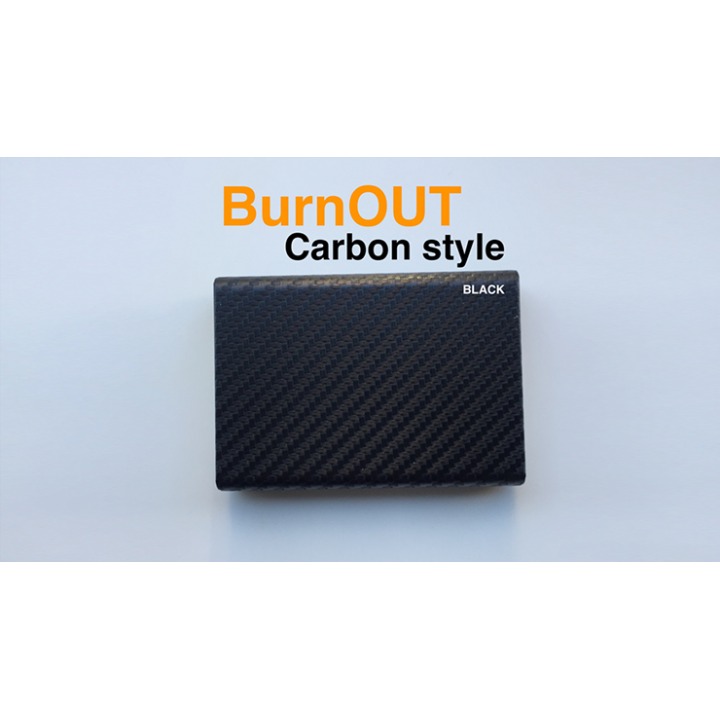 BURNOUT 2.0 CARBON BLACK by Victor Voitko (Gimmick and Online Instructions)