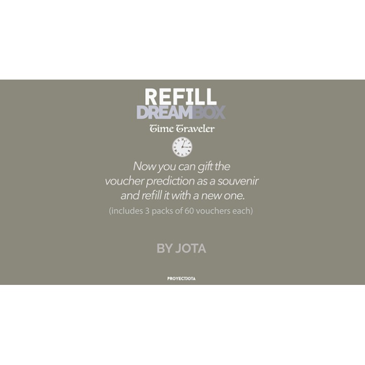 DREAM BOX TIME TRAVELER GIVEAWAY / REFILL by JOTA