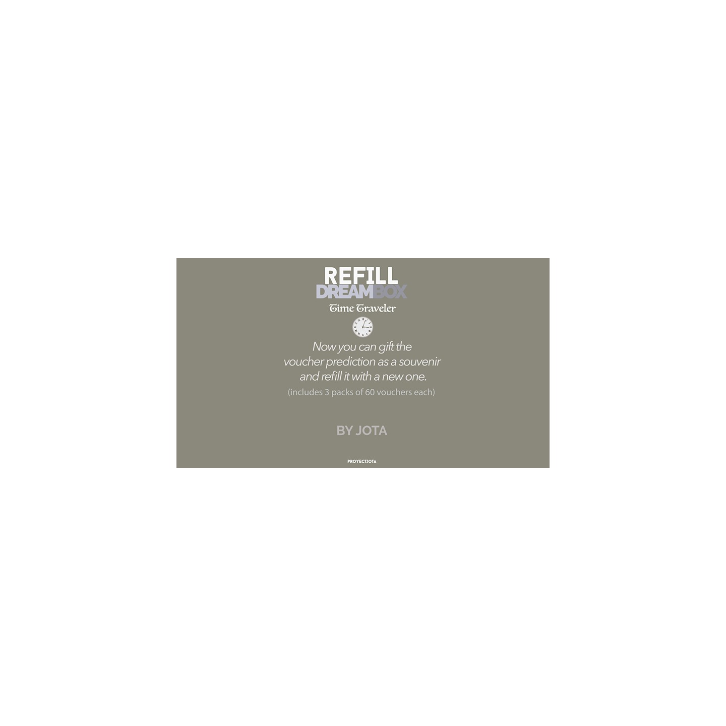 DREAM BOX TIME TRAVELER GIVEAWAY / REFILL by JOTA