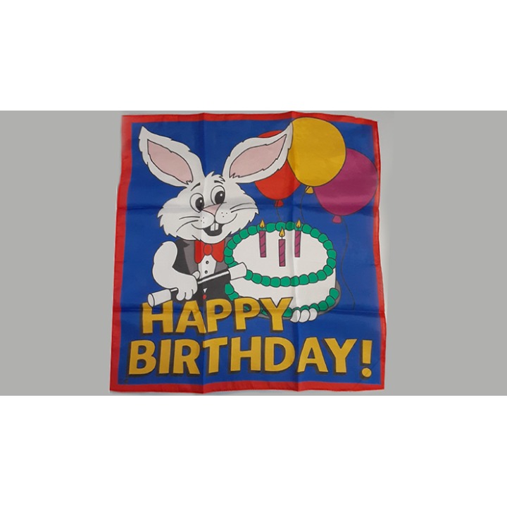 Happy Birthday Silk (36 in) by Ginn and Goshman