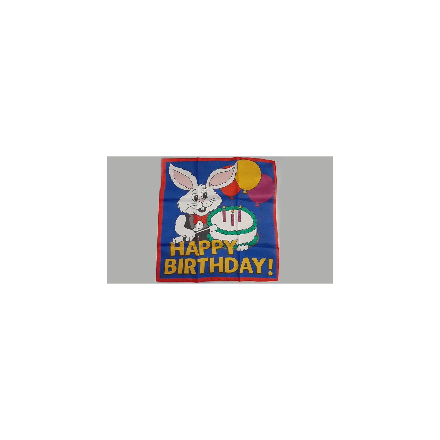 Happy Birthday Silk (36 in) by Ginn and Goshman