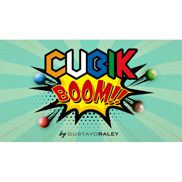 CUBIK BOOM (Gimmicks and Online Instructions) by Gustavo Raley