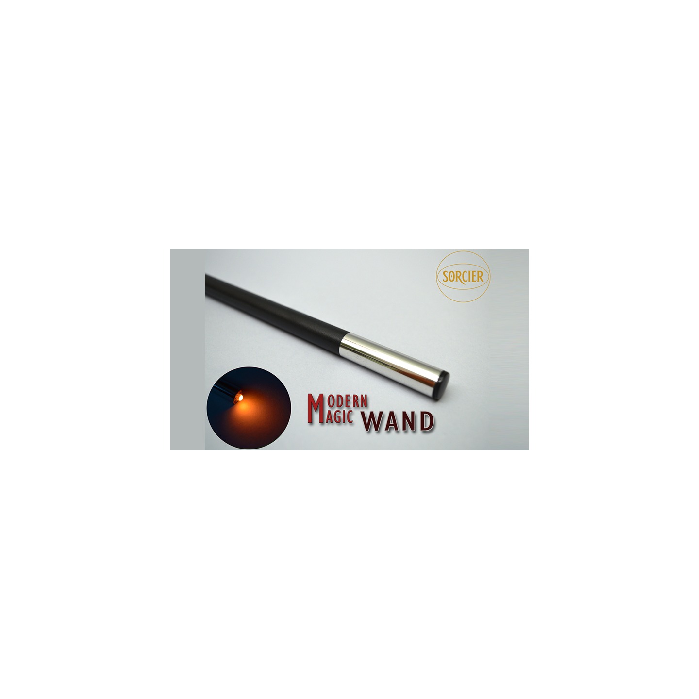 Modern Light Wand RED by Sorcier Magic