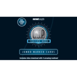 E.S.P. Jumbo Testing Cards (Gimmicks and Online Instructions) by Vernet Magic