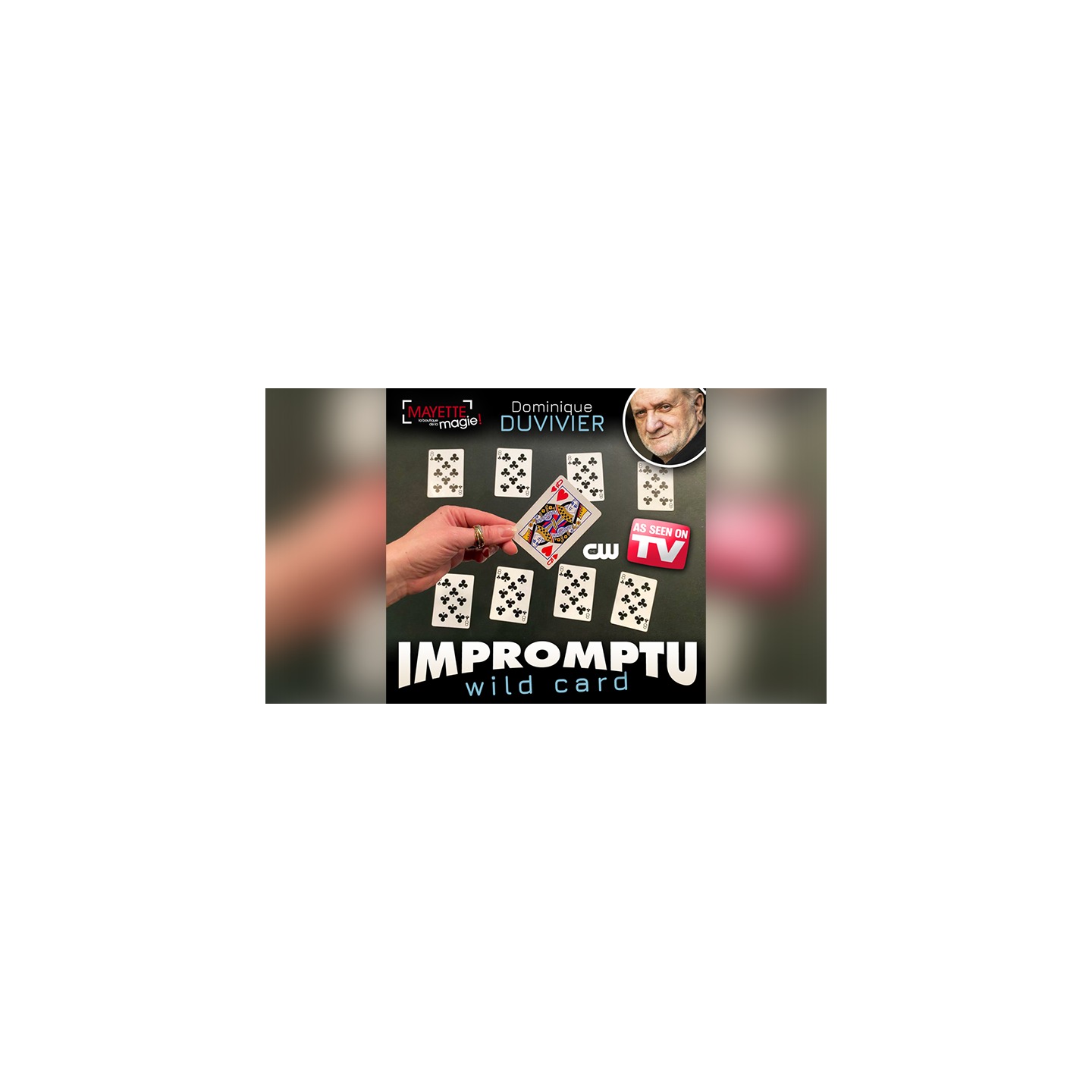 Impromptu Wild Card (Gimmicks and Online Instructions) by Dominique Duvivier