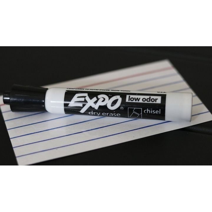 Acro Index Dry Erase 3"X5" (Gimmicks and Online Instructions) by Blake Vogt