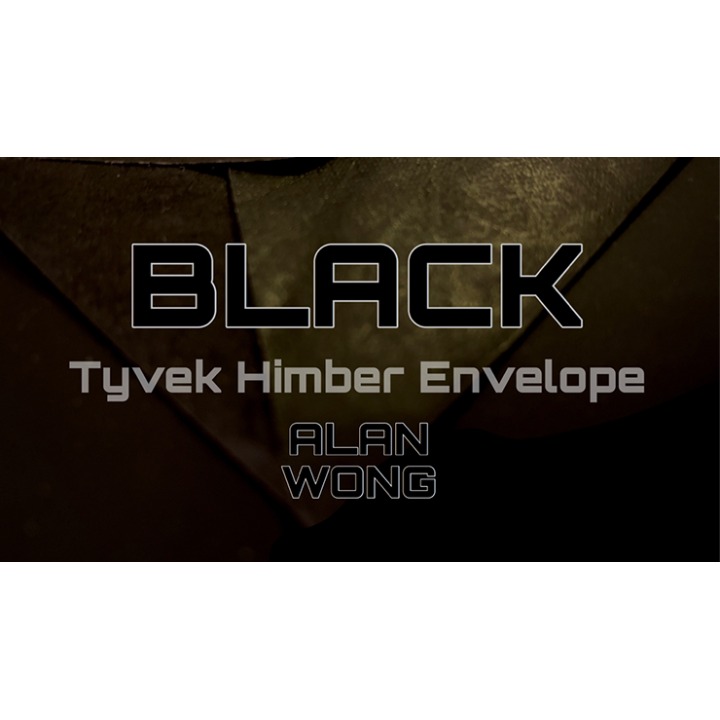 Tyvek Himber Envelopes BLACK (10 pk.) by Alan Wong
