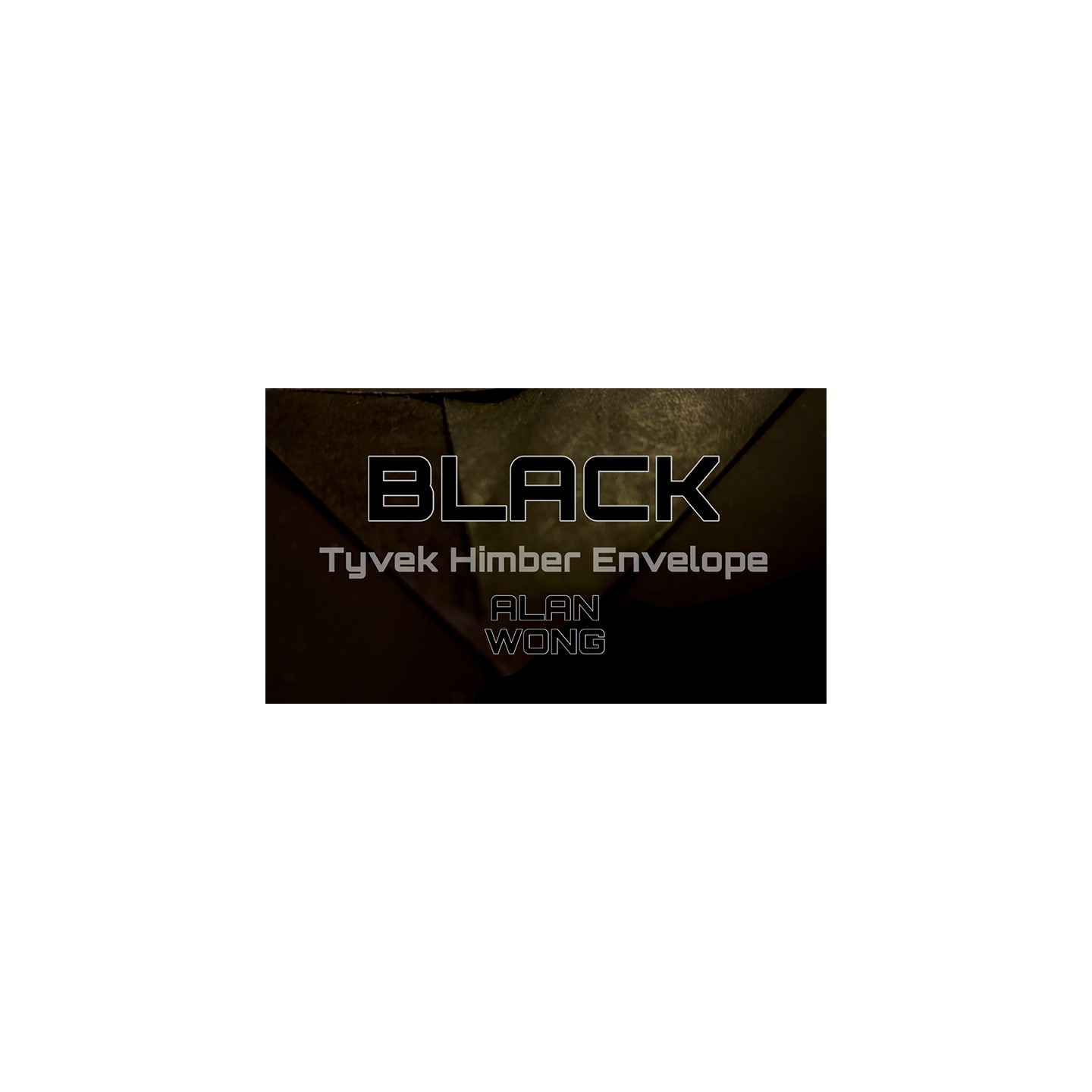 Tyvek Himber Envelopes BLACK (10 pk.) by Alan Wong