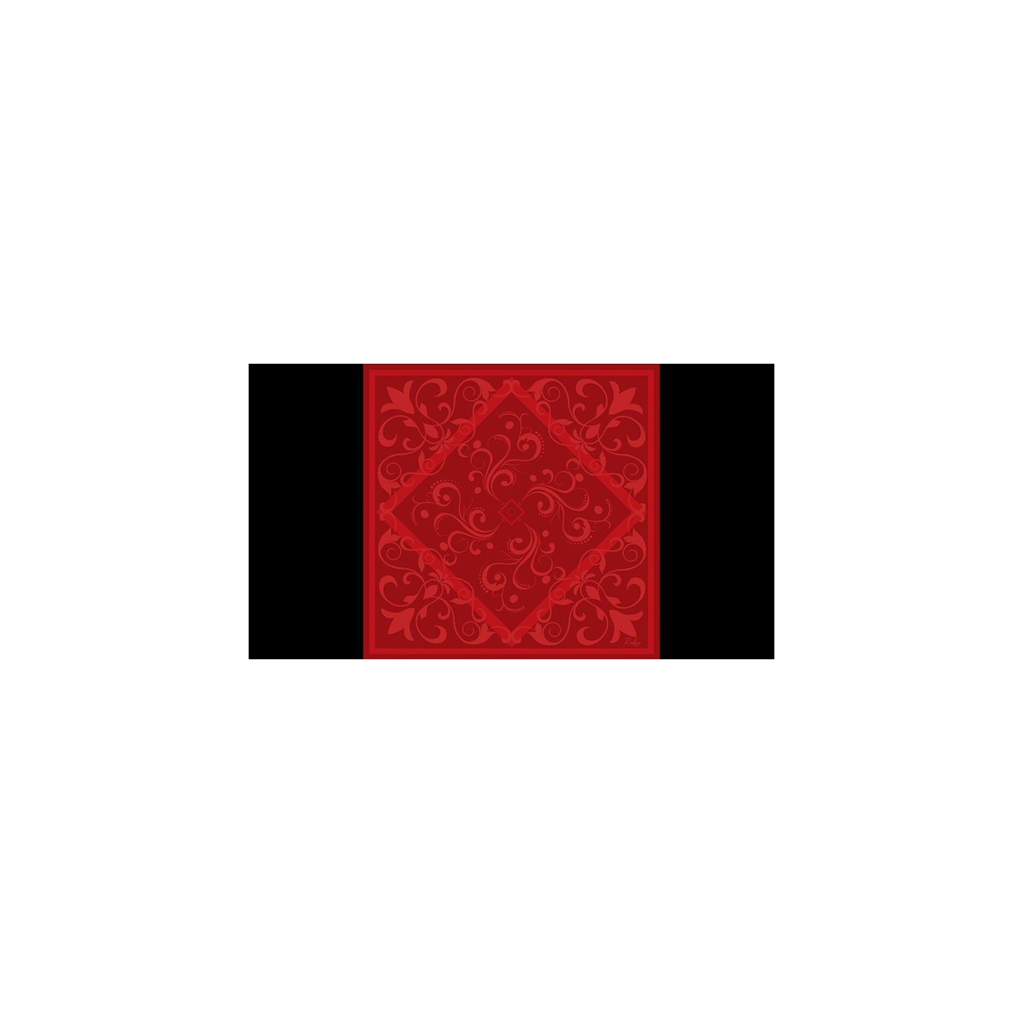 Devil's Bandana V.3 - Precious Stones Collection by Lee Alex (Ruby Red)