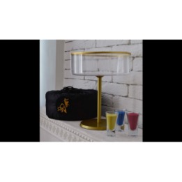 Compact Vase GOLD by Victor Voitko