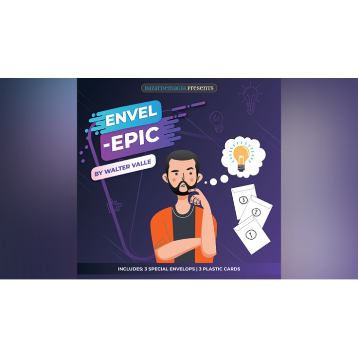Envel - Epic (Gimmicks and Online Instructions) by Bazar de Magia