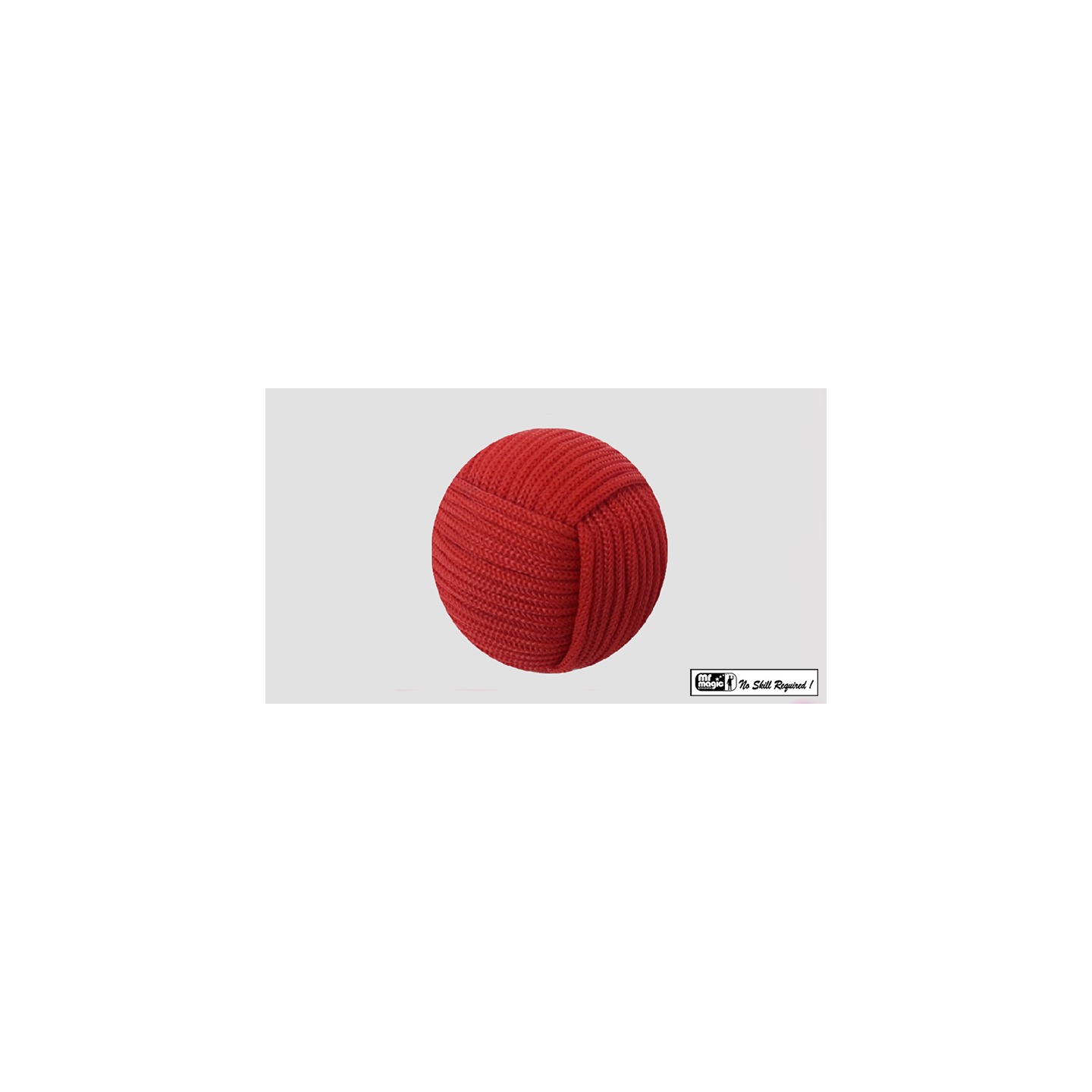 Rope Ball 2.25 inch (Red) by Mr. Magic