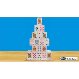 RISING CARD CASTLE by Mr. Magic