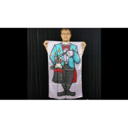 Character Silk (Magician) 35 X 43 by JL Magic