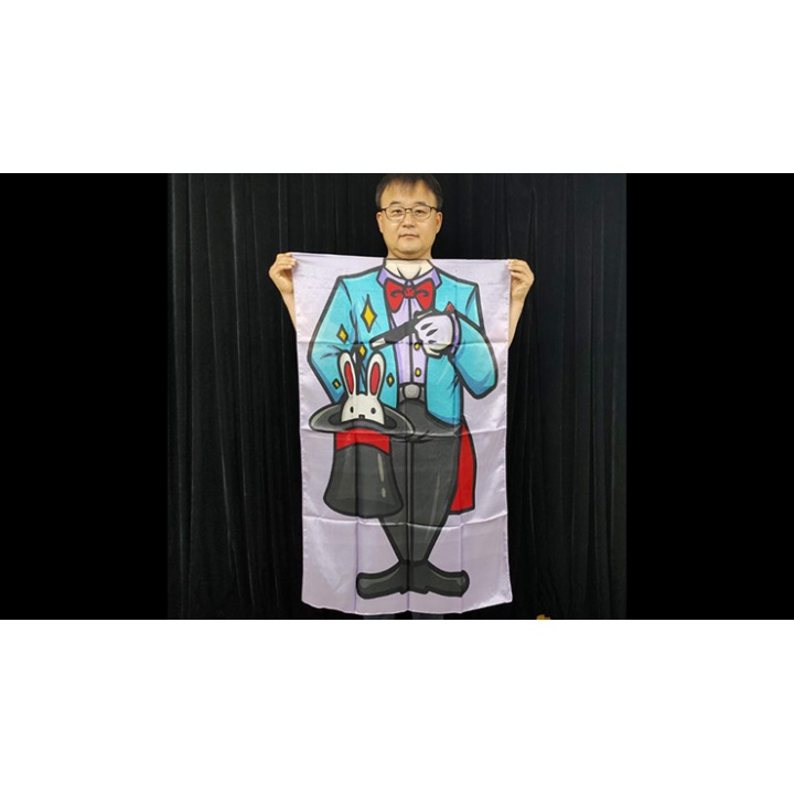 Character Silk (Magician) 35 X 43 by JL Magic