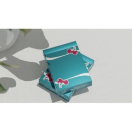 Cherry Casino (Tropicana Teal) Playing Cards by Pure Imagination Projects