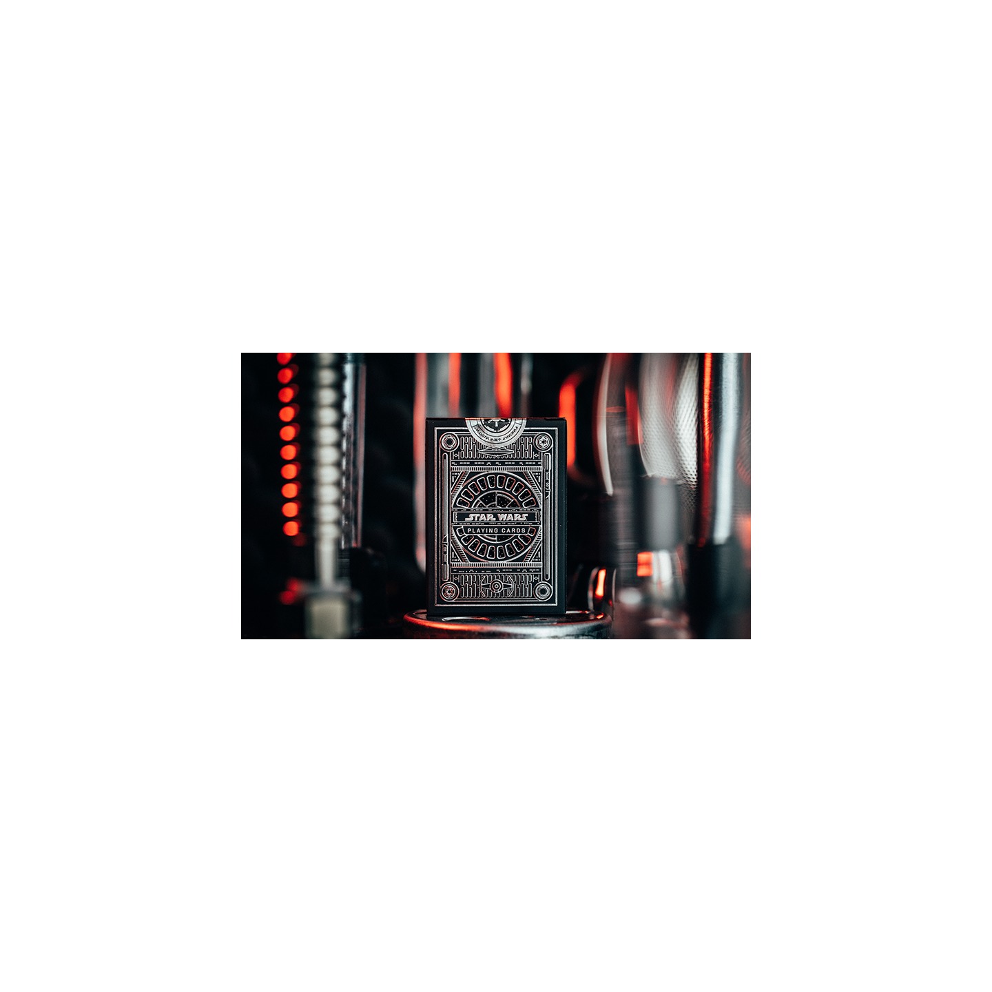 Star Wars Dark Side Silver Edition Playing Cards (Graphite Grey) by theory11